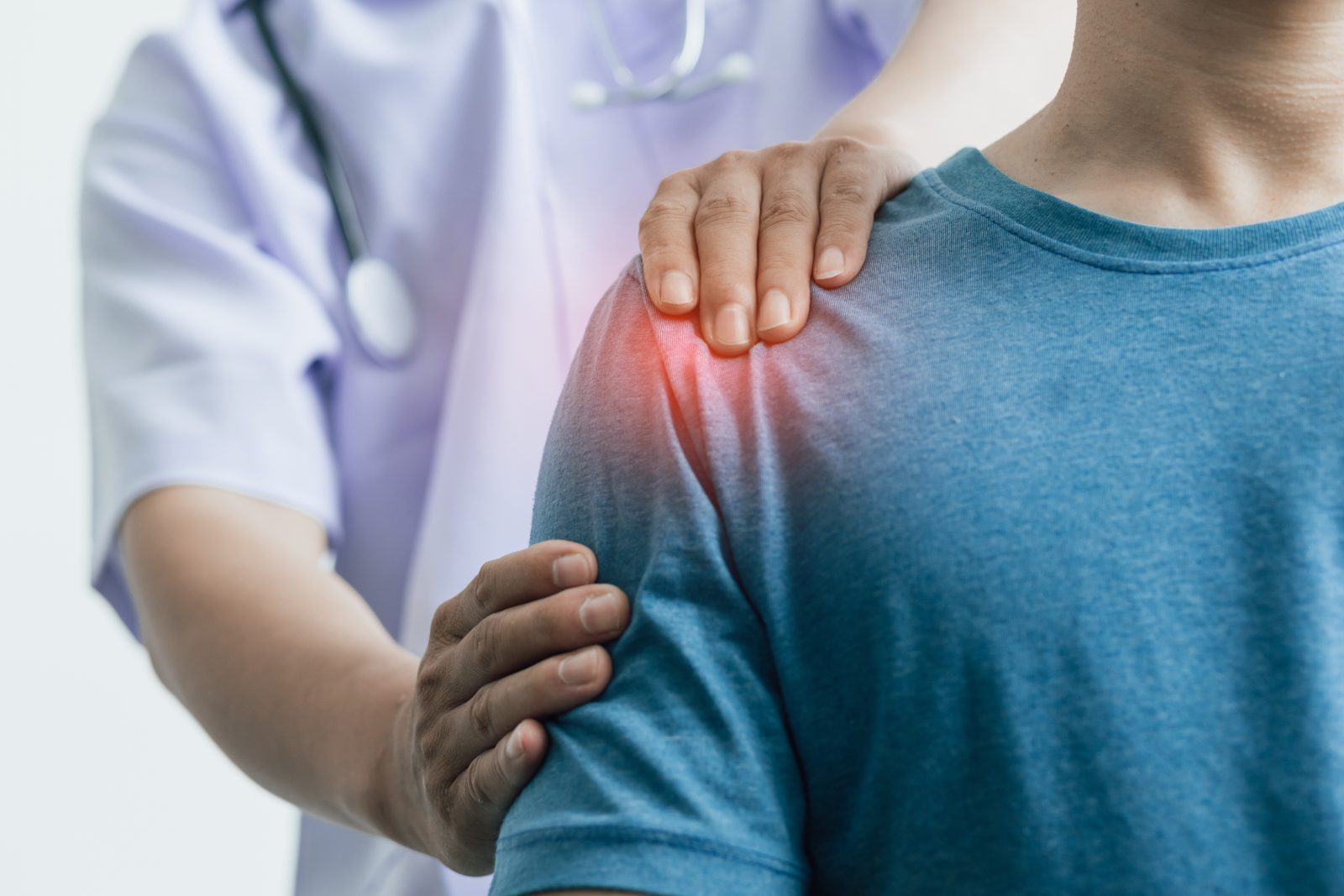 Evaluación clínica de dolor de hombro