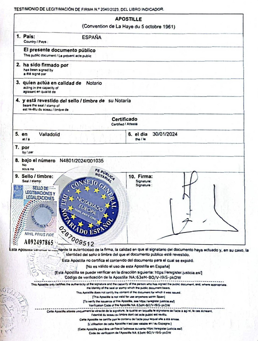 Certificado UVirtual · USAL